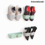 Meubles à chaussures avec adhésifs Shohold InnovaGoods Pack de 4 unités (Reconditionné A+)