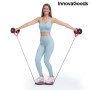 Rouleau pour Abdominaux avec Disques Rotatifs, Bandes Élastiques et Guide d'Exercices Twabanarm InnovaGoods Ergonomique (Recond