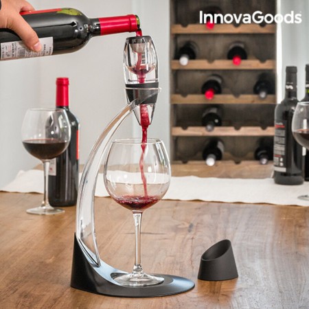 Décanteur de Vin Professionnel InnovaGoods IG114284 Transparent (Reconditionné A+)