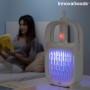 Lampe Antimoustiques et Raquette Anti-insectes Rechargeable 2 en 1 InnovaGoods Swateck (Reconditionné A+)