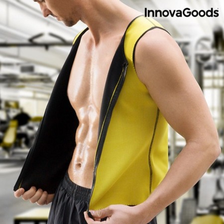 Gilet de Sport avec Effet Sauna pour Homme InnovaGoods Passwa (Reconditionné A+)