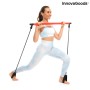 Barre de Fitness avec Élastiques et Guide d'Exercice Resibar InnovaGoods V0103467 (Reconditionné B)