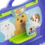 Jeu de Toilettage pour Animaux de Compagnie avec Accessoires