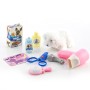 Jeu de Toilettage pour Animaux de Compagnie avec Accessoires