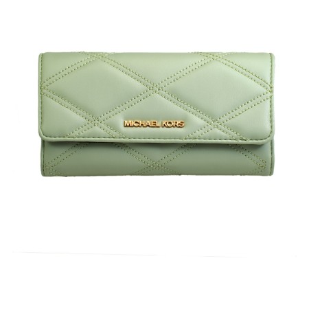 Porte-monnaie Michael Kors 35S2GTVF3U-ATOM-GREEN Cuir Vert (18 x 10 x 1 cm)