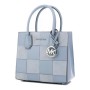 Sac-à-main Femme Michael Kors 35S2SM9M6S-PALE-BLU-MLT Bleu (22 x 19 x 10 cm)