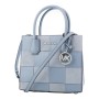 Sac-à-main Femme Michael Kors 35S2SM9M6S-PALE-BLU-MLT Bleu (22 x 19 x 10 cm)