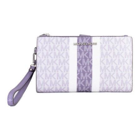 Porte-monnaie Michael Kors 35S2STVW3V-ORCHD-HZ-MLT Violet Cuir (18 x 11 x 1 cm)