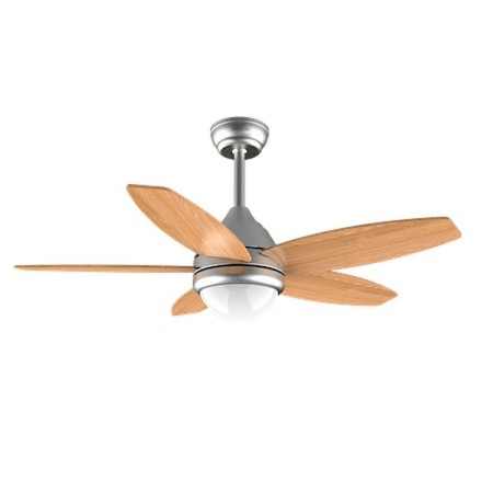 Ventilateur de Plafond avec Lumière Cecotec ForceSilence Aero 490 50W Marron (ø 106 cm)