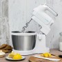 Mixeur/mélangeur de pâte Cecotec PowerTwist Steel 500W 3,5 L Blanc Acier inoxydable