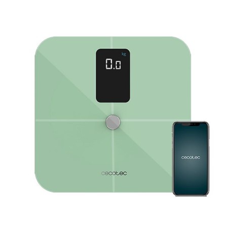 Balance Numérique de Salle de Bain Cecotec Surface Precision 10400 Smart Healthy Vision Vert