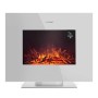 Cheminée murale électrique décorative Cecotec ReadyWarm 2700 Design Flames Blanc 1000 - 2000 W