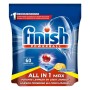 Tablettes pour Lave-vaisselle Finish Tout en 1 Citron (60 Doses)