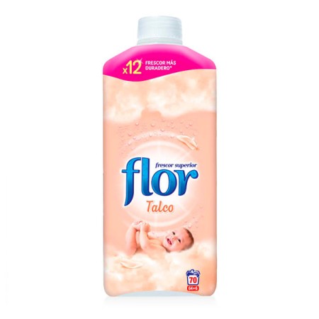 Adoucissant Concentré Flor Talc 1,5 L (70 Doses)