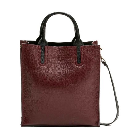 Sac-à-main Femme Maison Heritage TENA-BORDEAUX Rouge (25 x 28 x 10 cm)