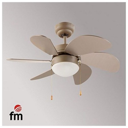 Ventilador Grupo FM VT-90 50W 80 cm Gris