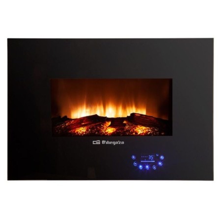 Cheminée murale électrique décorative Orbegozo CM-8000 Noir 1800 W