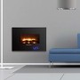 Chimenea Eléctrica Decorativa de Pared Orbegozo CM-8000 Negro 1800 W