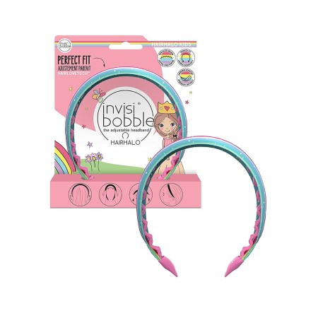 Serre-tête Invisibobble Hairhalo Kids Enfant Réglable Arc-en-ciel