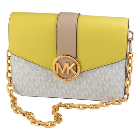 Sac-à-main Femme Michael Kors 35S2GNML6V-SUNSHN-MULTI Jaune (23 x 17 x 5 cm)