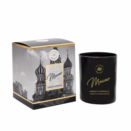 Bougie Parfumée La Casa de los Aromas Moscow Ambre Santal (140 g)