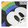 Abanico Disney Pride Mickey Mouse Multicolor (44 x 22 cm)