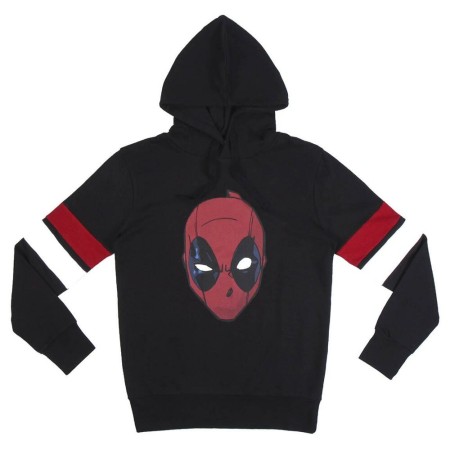 Sweat à capuche homme Deadpool Noir