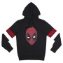 Sudadera con Capucha Hombre Deadpool Negro