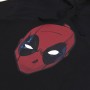 Sudadera con Capucha Hombre Deadpool Negro