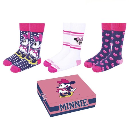 Chaussettes Minnie Mouse 3 paires