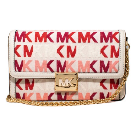 Sac-à-main Femme Michael Kors 35S2G8ML6J-LT-CRM-MULTI Beige (25 x 15 x 7 cm)