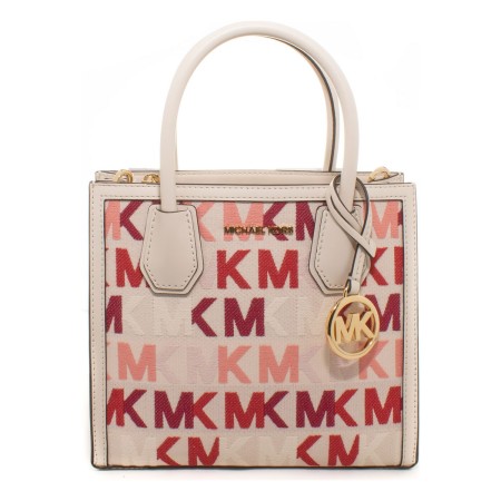 Sac-à-main Femme Michael Kors 35S2G8MM6J-LT-CRM-MULTI Beige (22 x 19 x 10 cm)