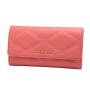 Porte-monnaie Michael Kors 35S2GTVF3U-GRAPEFRUIT Rose Cuir (18 x 10 cm)