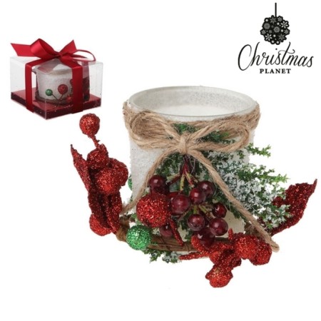 Portavelas Cristal Blanco