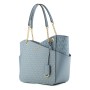 Sac-à-main Femme Michael Kors 35S2GTVT3B-PALE-BLU-MLT Bleu (40 x 30 x 12 cm)