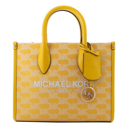 Sac-à-main Femme Michael Kors 35T2G7ZC5J-BUTTER-MULTI Jaune (24 x 19 x 7 cm)