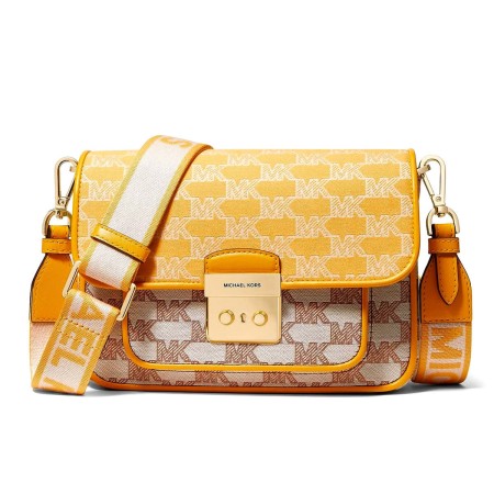 Sac-à-main Femme Michael Kors 35T2GS9M2J-BUTTER-MULTI Jaune (22 x 18 x 6 cm)