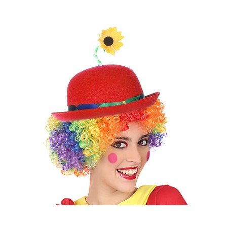 Chapeau de clown Rouge