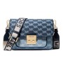 Sac-à-main Femme Michael Kors 35T2GS9M2J-NAVY-MULTI Bleu (22 x 18 x 6 cm)