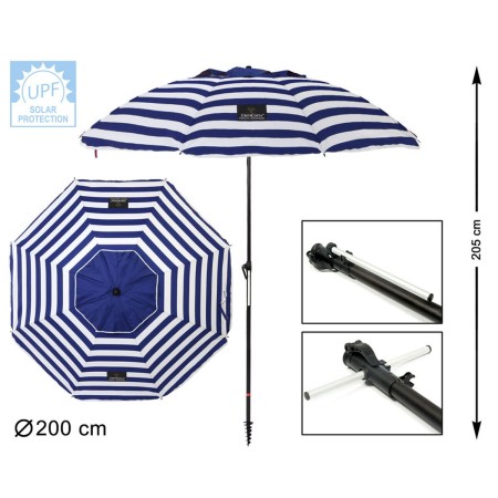 Parasol Aluminium Marin Ø 200 cm