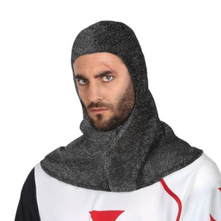 Capuche en maille médiévale Gris