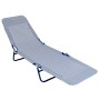 Chaise longue Single Textiline 185 cm