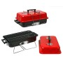 Barbecue Portable 43 x 25 x 23 cm Rouge/Noir