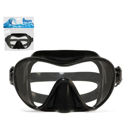 Gafas de Buceo Negro Silicona Adultos