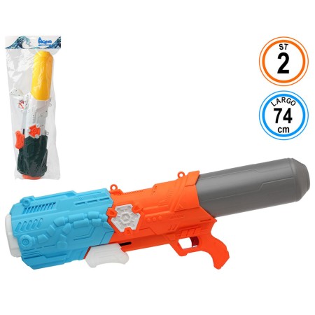 Pistola de Agua 74 cm 2 Unidades