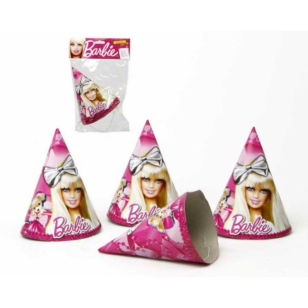 Set d'articles de fête Barbie 4 uds Chapeau