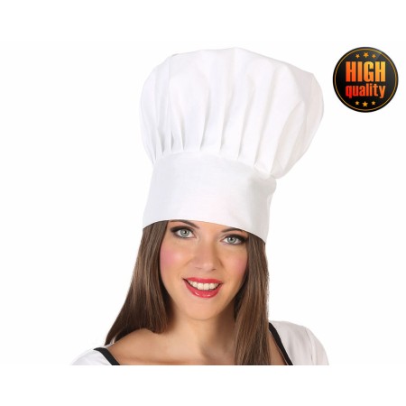 Gorro Chef Poliéster Blanco