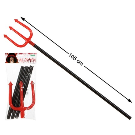 Trident 105 cm Rouge Halloween