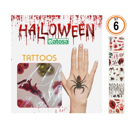 Tatuajes Temporales Halloween