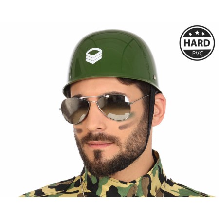 Casco Rígido Verde Militar